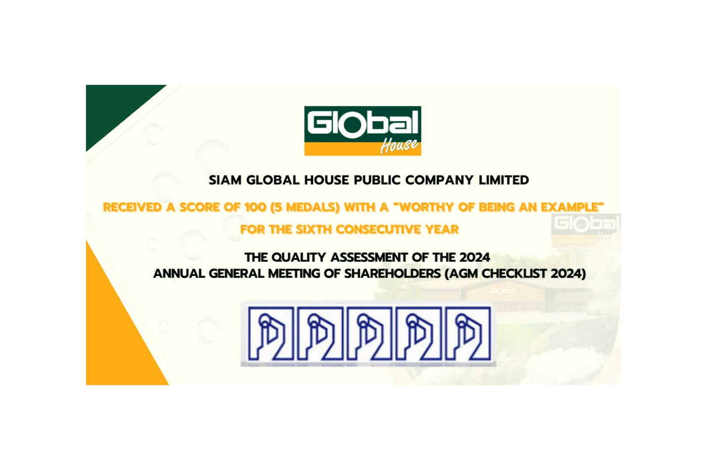 Annual General Shareholders’ Meeting Assessment Project (AGM Checklist)